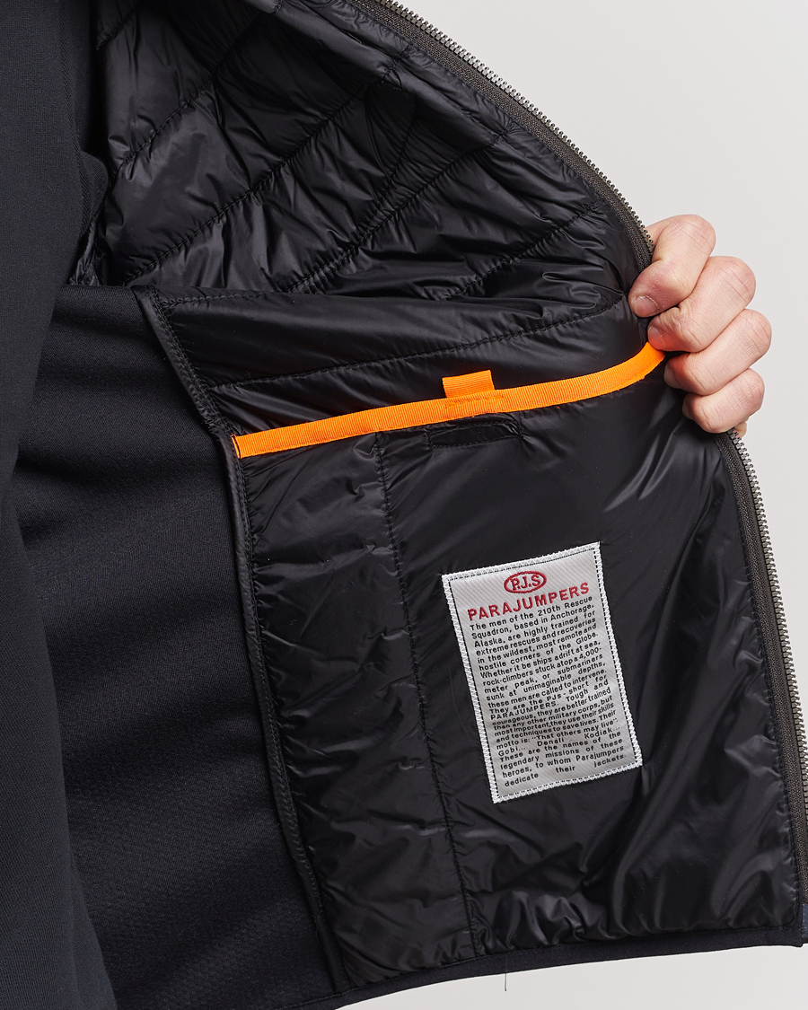 Herre | Jakker | Parajumpers | Jayden Mesh Hybrid Jacket Black