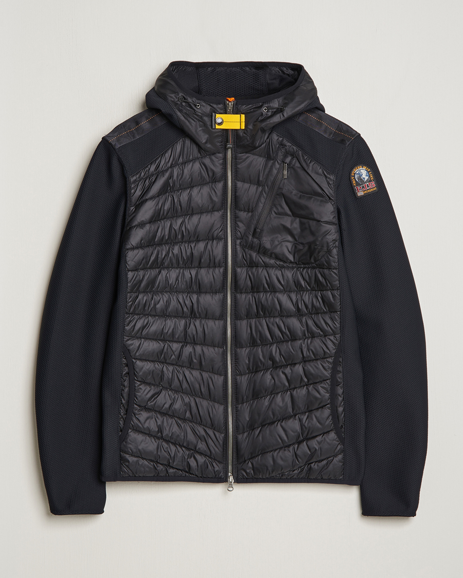Herre | Jakker | Parajumpers | Nolan Mesh Hooded Hybrid Black