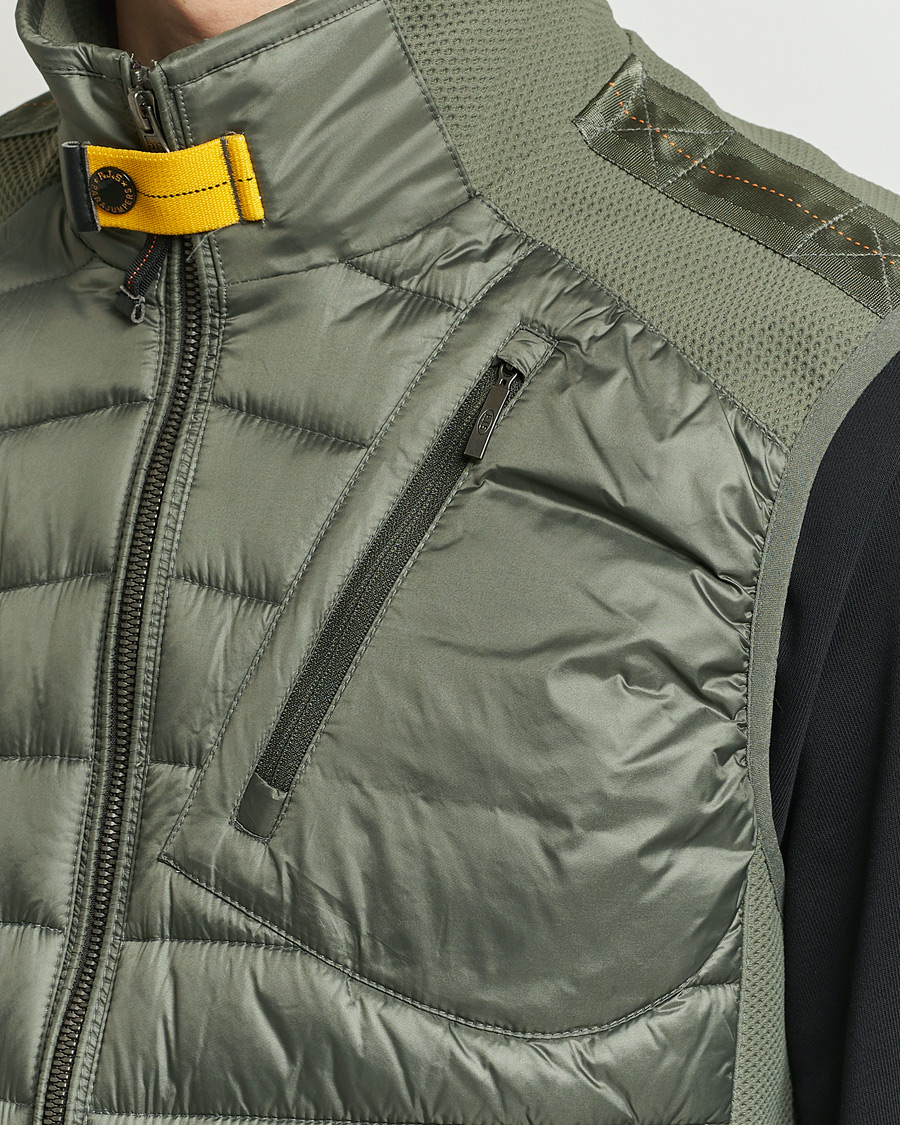 Herre | Jakker | Parajumpers | Zavier Hybrid Vest Thyme Green
