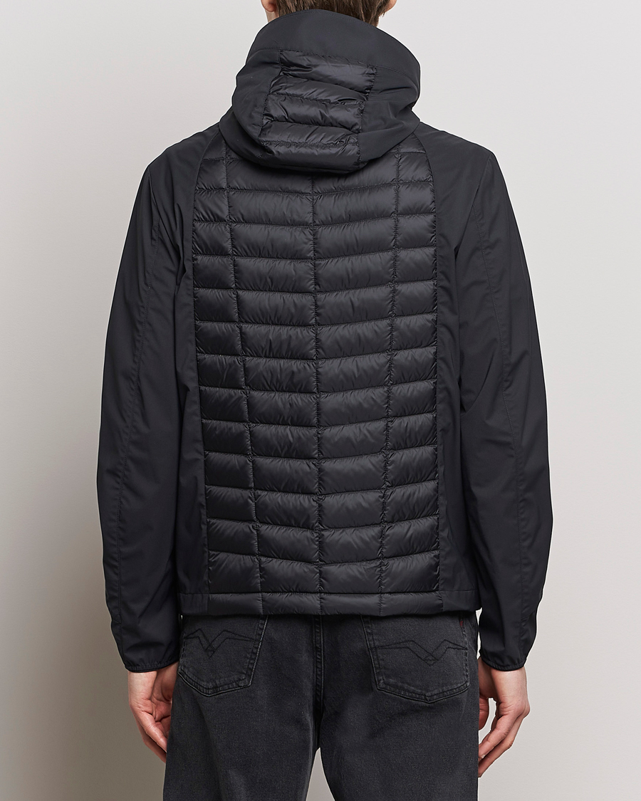 Herre | Jakker | Parajumpers | Hiram Hybrid Hooded Jacket Black