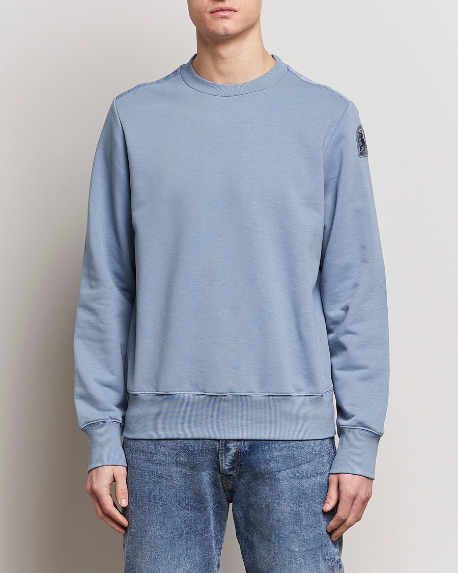 Herre |  | Parajumpers | K2 Super Easy Crew Neck Sweatshirt Blue Stone