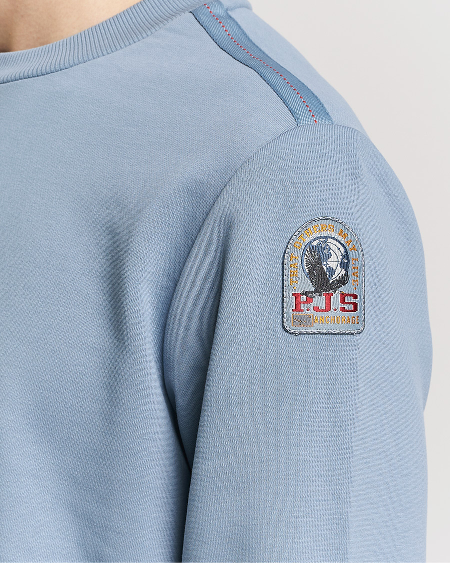 Herre | Gensere | Parajumpers | K2 Super Easy Crew Neck Sweatshirt Blue Stone