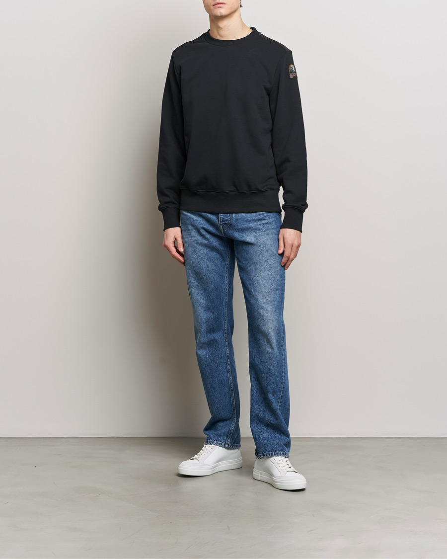 Herre | Gensere | Parajumpers | K2 Super Easy Crew Neck Sweatshirt Black