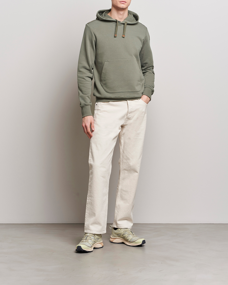 Herre | Gensere | Parajumpers | Everest Super Easy Hoodie Thyme Green
