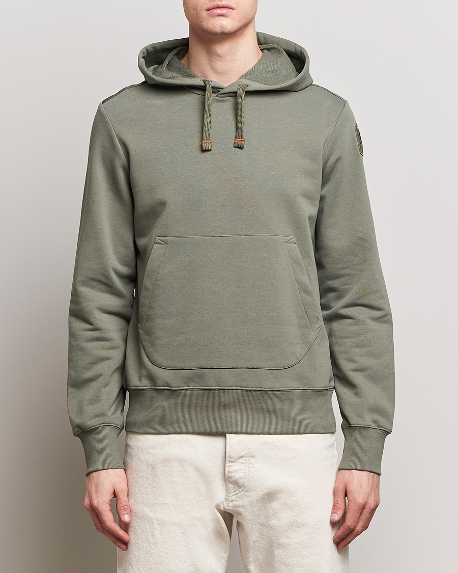 Herre |  | Parajumpers | Everest Super Easy Hoodie Thyme Green