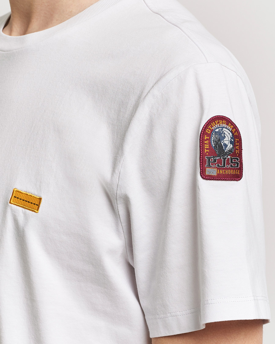 Herre | T-Shirts | Parajumpers | Iconic Crew Neck T-Shirt Cloud