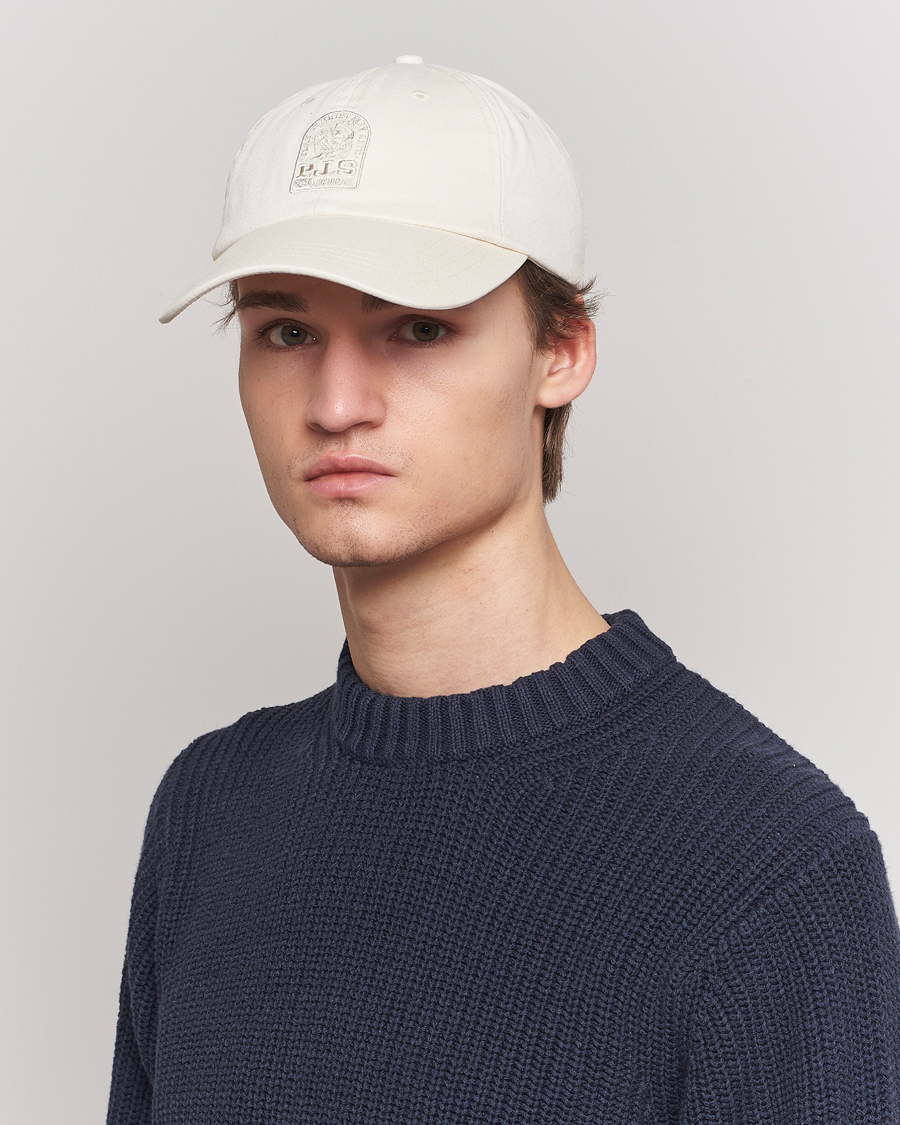 Herre | Parajumpers Ardine Logo Cap Moonbeam | Parajumpers | Ardine Logo Cap Moonbeam