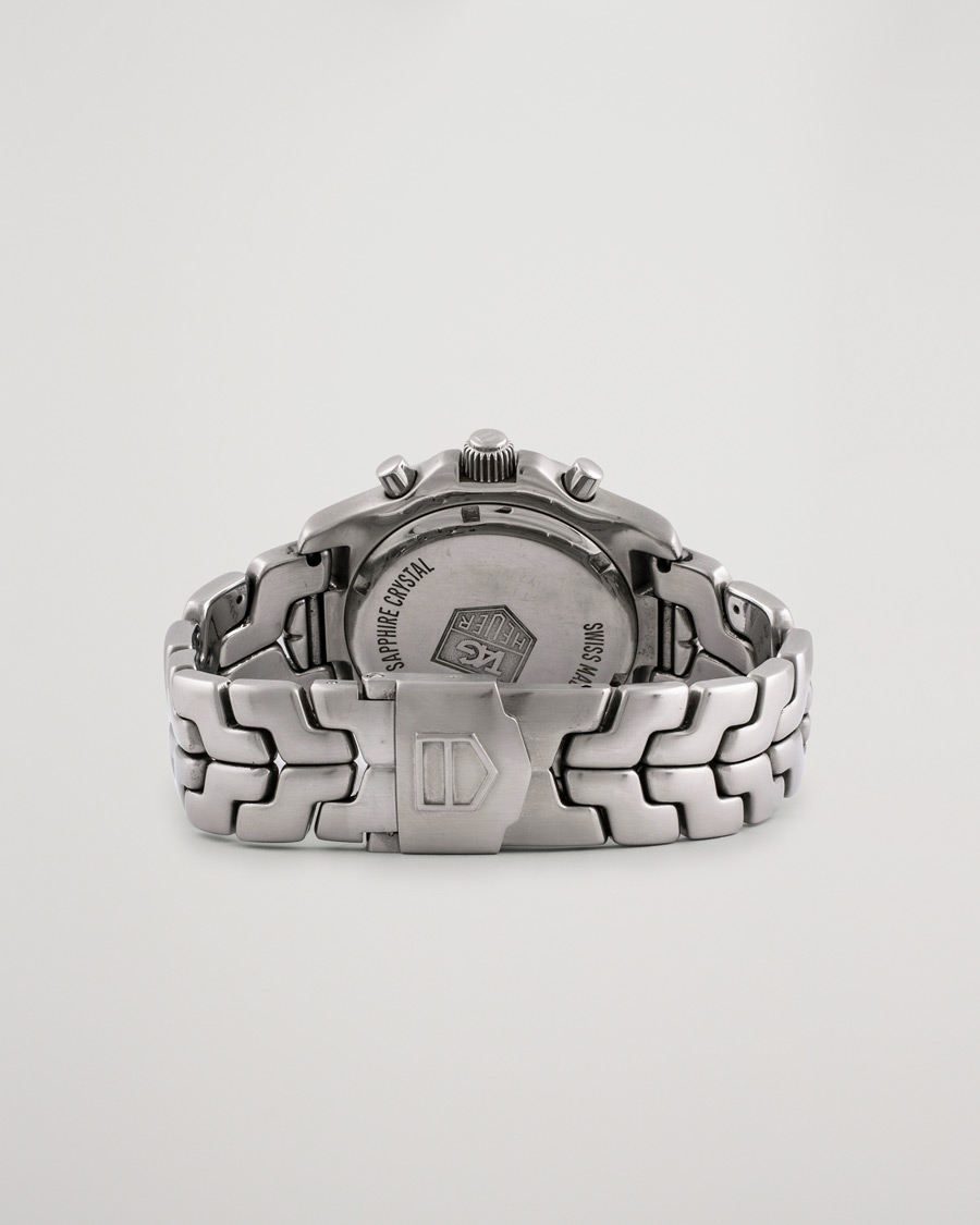 Herre | Tag Heuer Pre-Owned Link Quartz CT1111 Silver | Tag Heuer Pre-Owned | Link Quartz CT1111 Silver