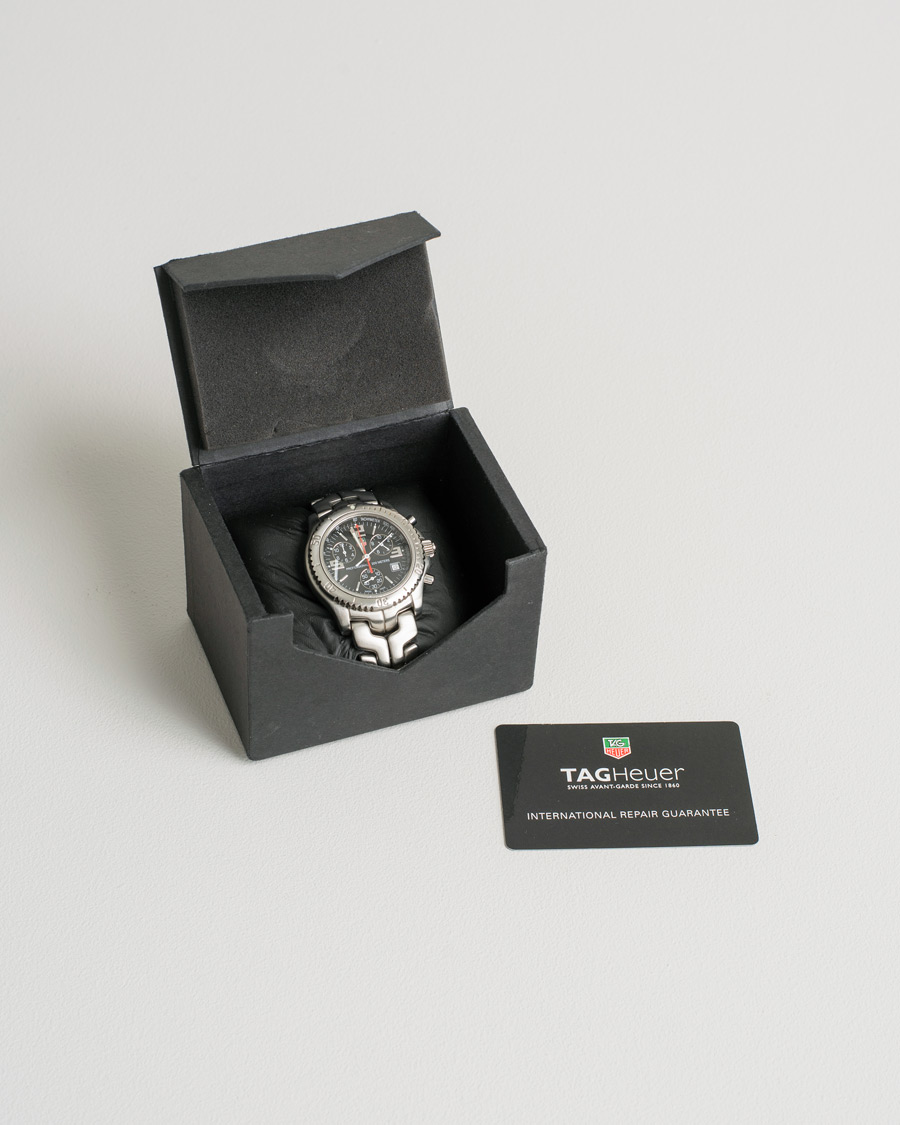 Herre | Tag Heuer Pre-Owned Link Quartz CT1111 Silver | Tag Heuer Pre-Owned | Link Quartz CT1111 Silver