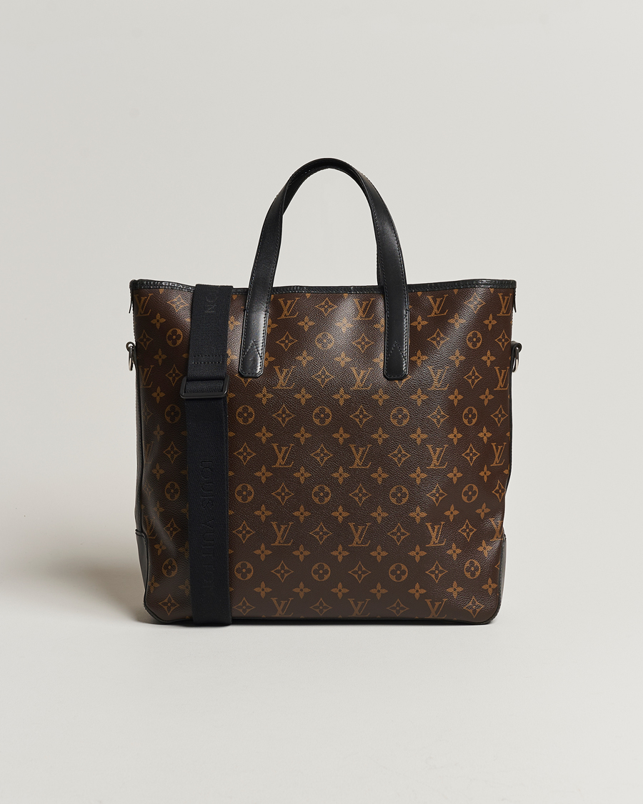 Herre | Louis Vuitton Pre-Owned Davis Tote Bag Monogram Macassar | Louis Vuitton Pre-Owned | Davis Tote Bag Monogram Macassar