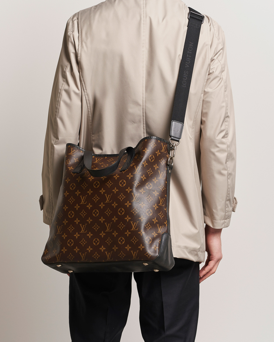 Herre | Louis Vuitton Pre-Owned Davis Tote Bag Monogram Macassar | Louis Vuitton Pre-Owned | Davis Tote Bag Monogram Macassar