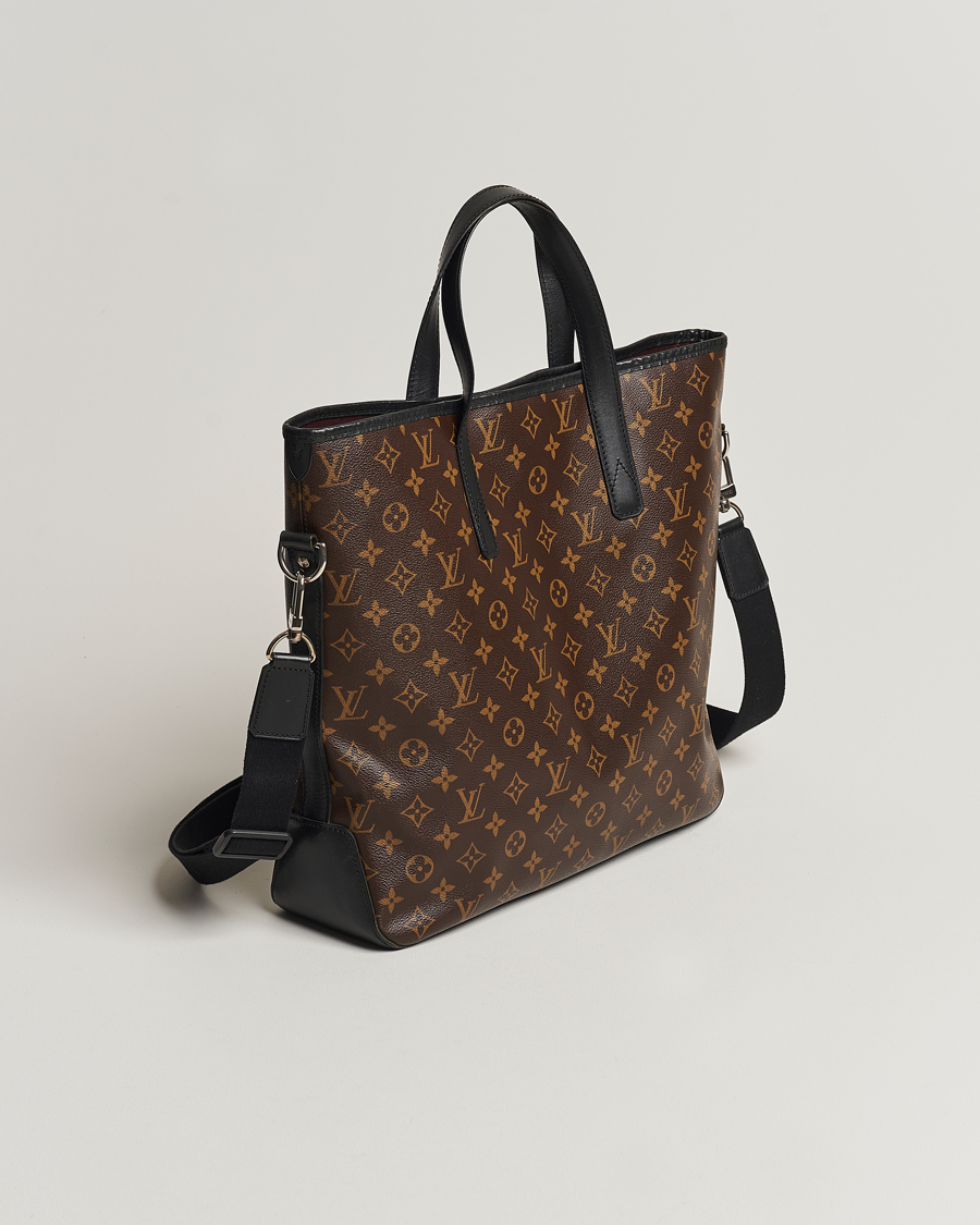Herre | Louis Vuitton Pre-Owned Davis Tote Bag Monogram Macassar | Louis Vuitton Pre-Owned | Davis Tote Bag Monogram Macassar