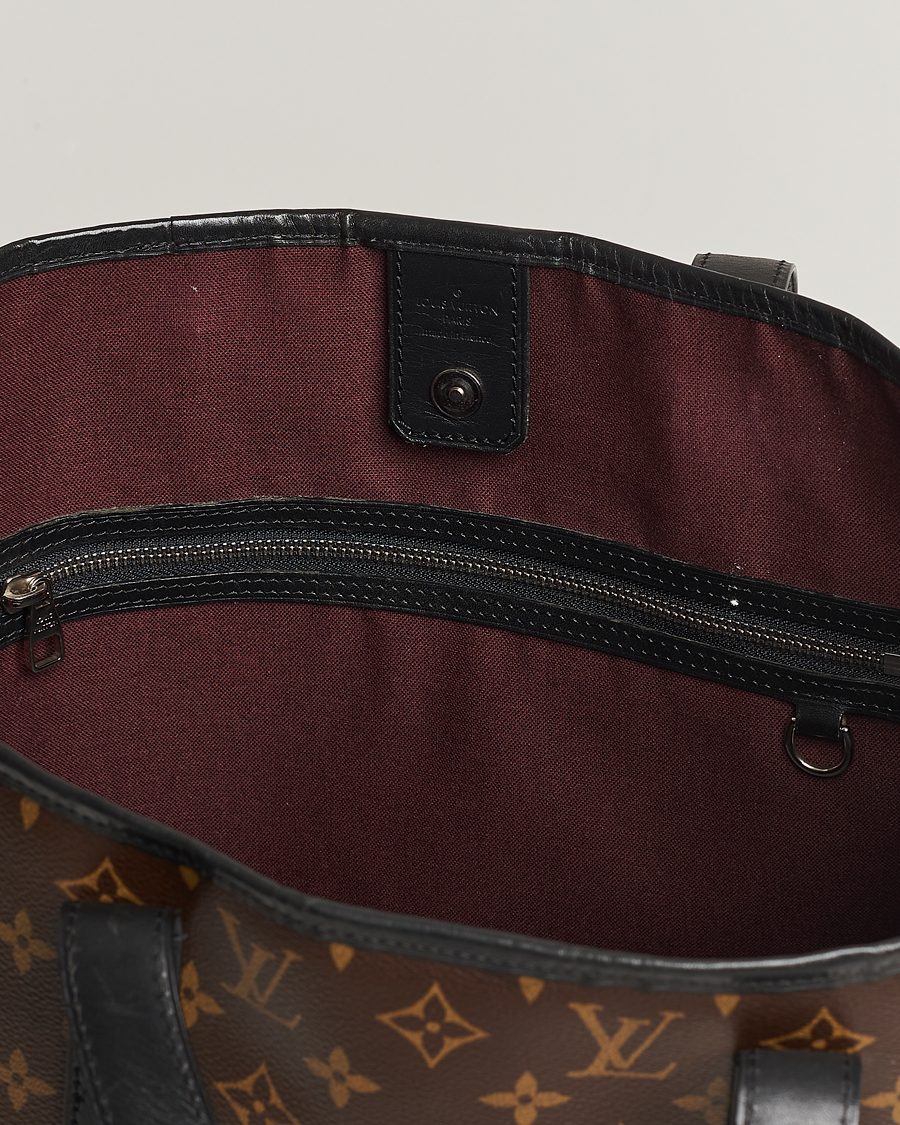 Herre | Louis Vuitton Pre-Owned Davis Tote Bag Monogram Macassar | Louis Vuitton Pre-Owned | Davis Tote Bag Monogram Macassar