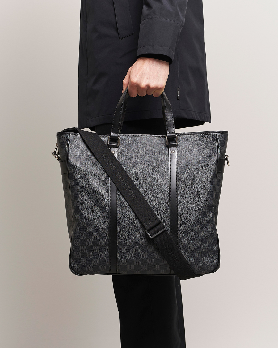Herre | Louis Vuitton Pre-Owned | Louis Vuitton Pre-Owned | Tadao Tote Bag Damier Graphite