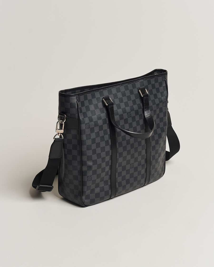 Herre | Pre-Owned & Vintage Bags | Louis Vuitton Pre-Owned | Tadao Tote Bag Damier Graphite