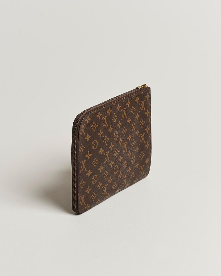 Herre | Pre-Owned & Vintage Bags | Louis Vuitton Pre-Owned | Posh Documan Document Bag Monogram