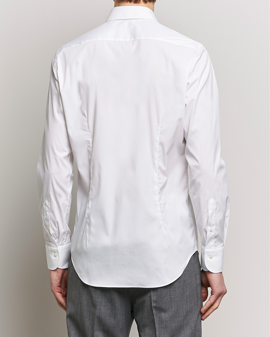 Herre | Skjorter | Grigio | Comfort Stretch Dress Shirt White