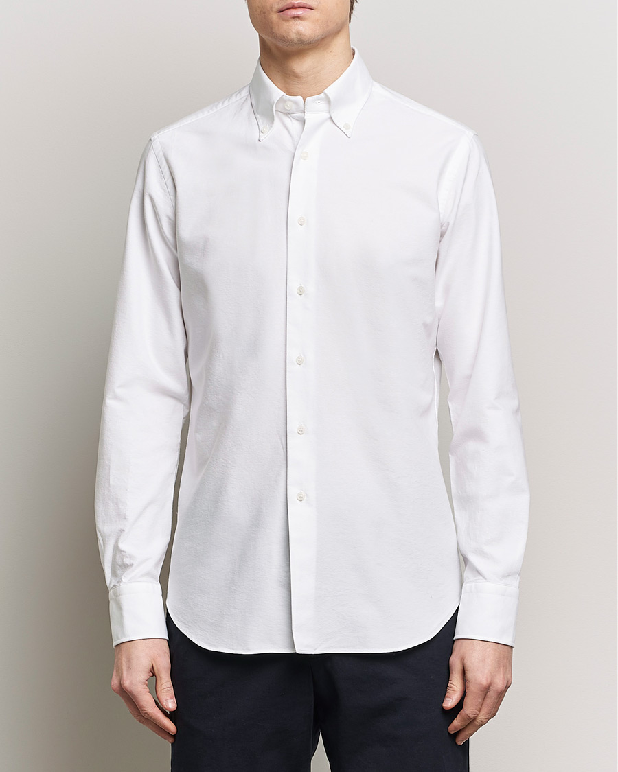 Herre | Klær | Grigio | Oxford Button Down Shirt White