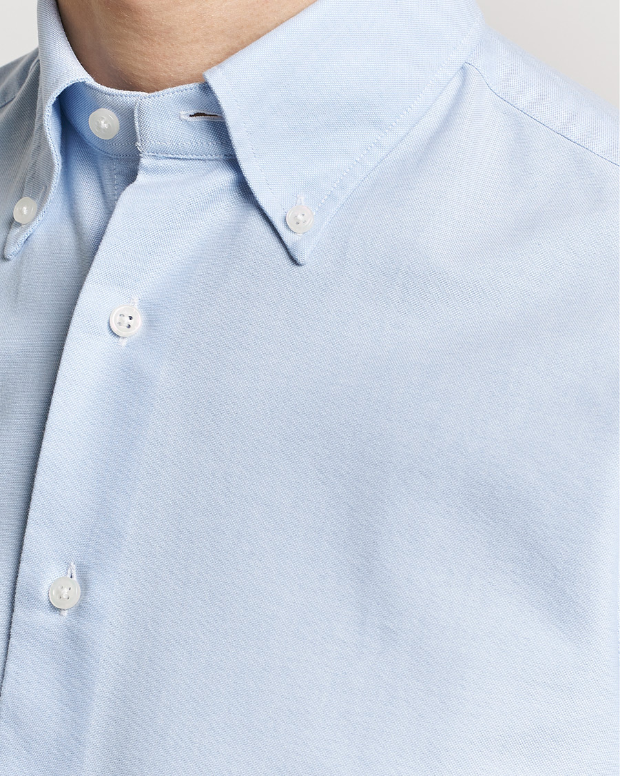 Herre | Skjorter | Grigio | Oxford Button Down Shirt Light Blue