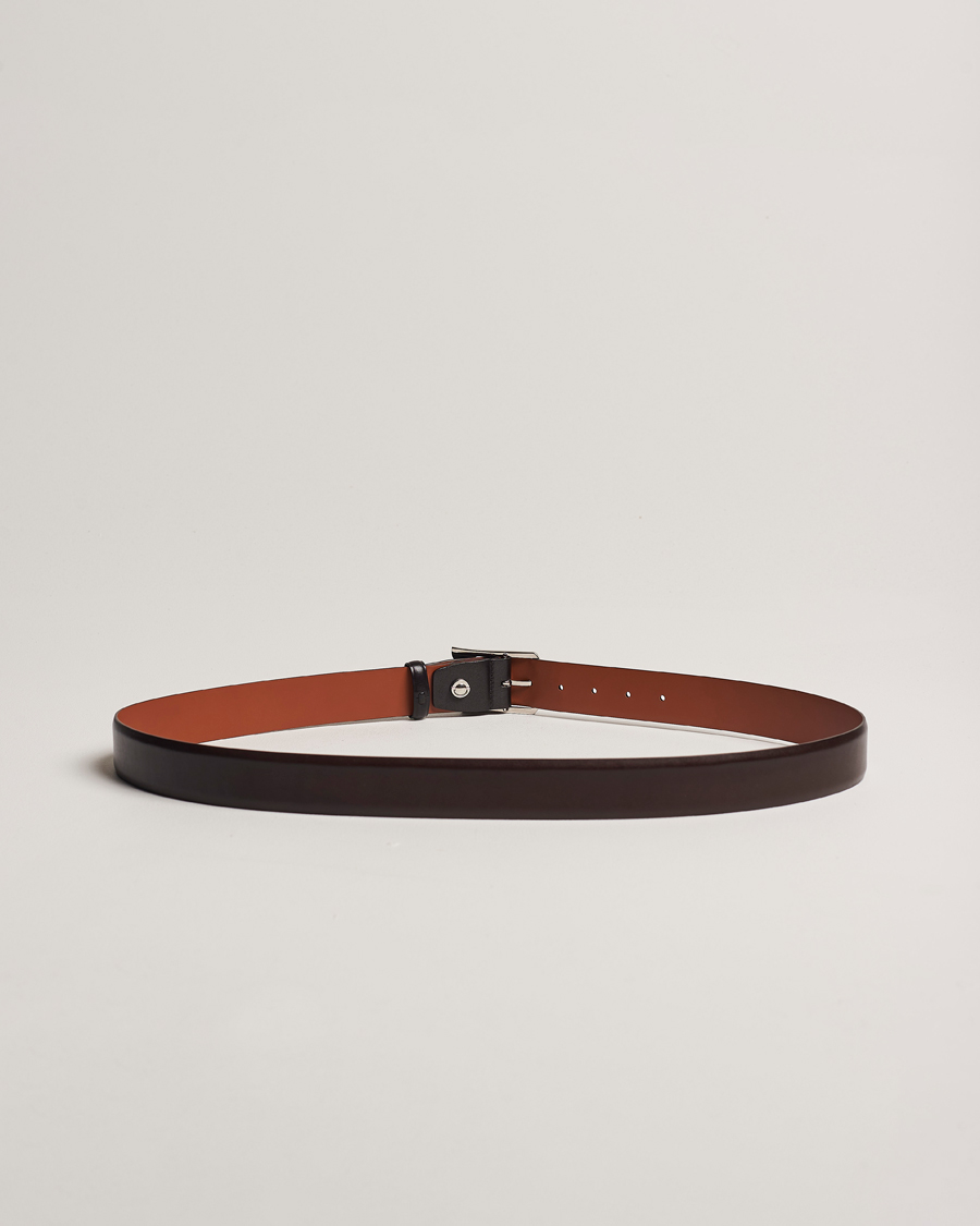 Herre | Belter | Santoni | Adjustable Belt Brown Leather
