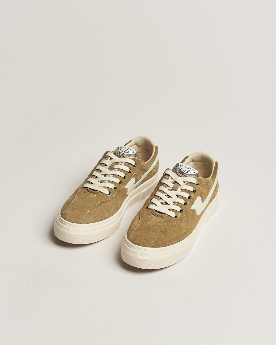 Herre | Stepney Workers Club Dellow S-Strike Suede Sneaker Desert/Ecru | Stepney Workers Club | Dellow S-Strike Suede Sneaker Desert/Ecru