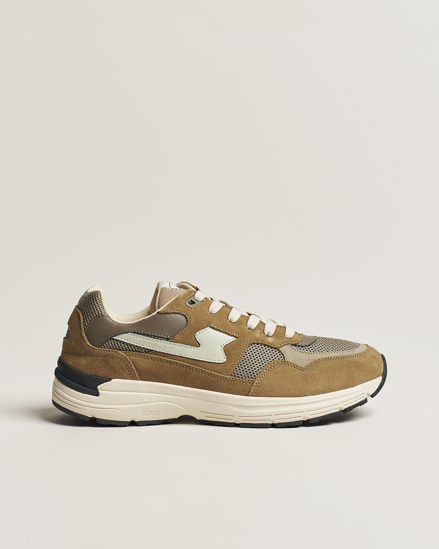 Herre | Stepney Workers Club Amiel S-Strike Suede Mix Runner Desert | Stepney Workers Club | Amiel S-Strike Suede Mix Runner Desert