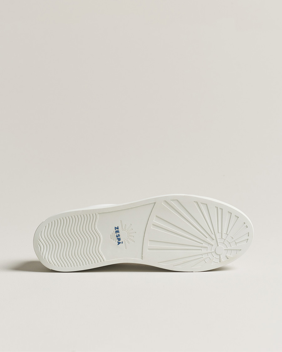 Herre | Zespà ZSP4 Nappa Leather Sneakers White | Zespà | ZSP4 Nappa Leather Sneakers White
