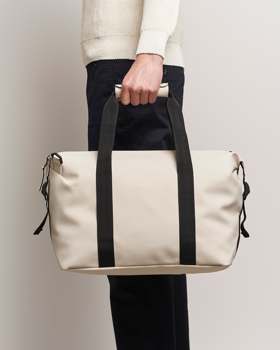 Herre | Vesker | RAINS | Hilo Small Weekendbag Dune