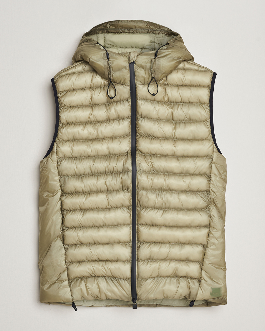 Herre | Jakker | RAINS | Kaunas Hybrid Hooded Vest Earth