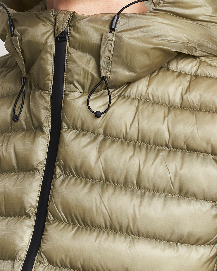 Herre | Jakker | RAINS | Kaunas Hybrid Hooded Vest Earth