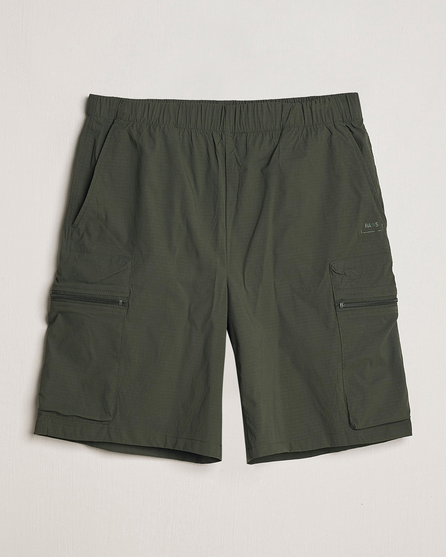 Herre | Shorts | RAINS | Tomar Ripstop Cargo Shorts Green