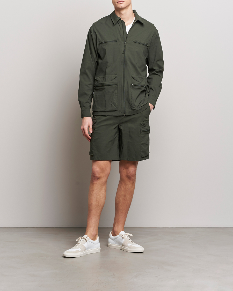 Herre | Shorts | RAINS | Tomar Ripstop Cargo Shorts Green