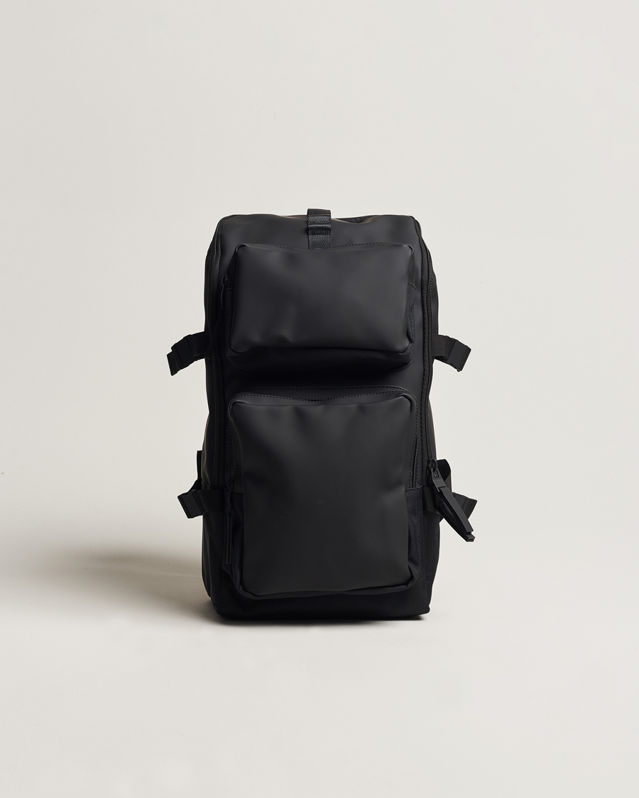 Herre | Vesker | RAINS | Trail Cargo Backpack Black