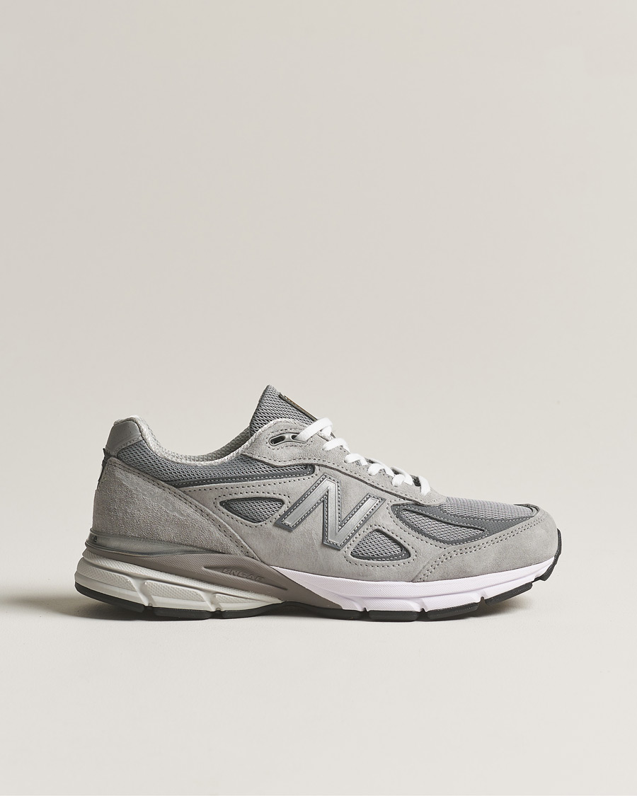 Herre | Sneakers | New Balance Made In US & UK | New Balance Made in USA 990v4 Sneakers Grey