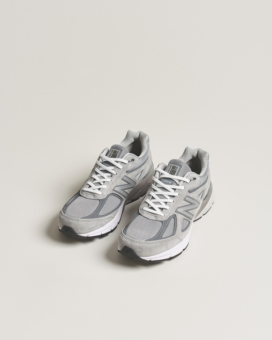 Herre | Sneakers | New Balance Made In US & UK | New Balance Made in USA 990v4 Sneakers Grey