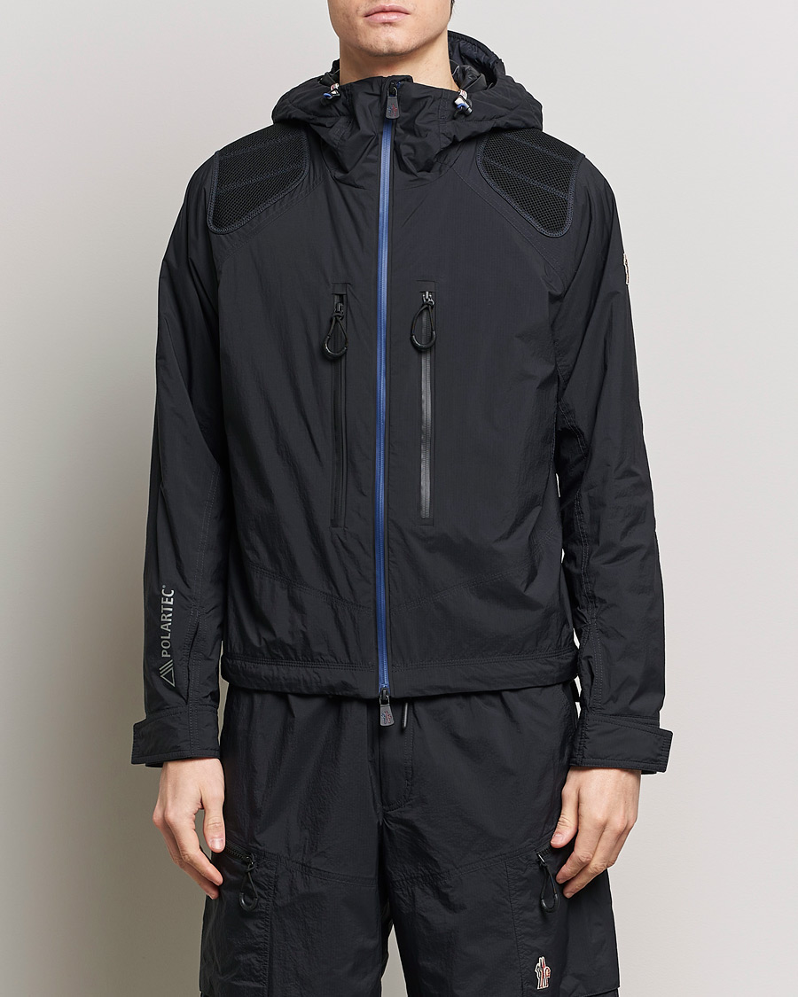 Herre | Moncler | Moncler Grenoble | Vert Hooded Jacket Black