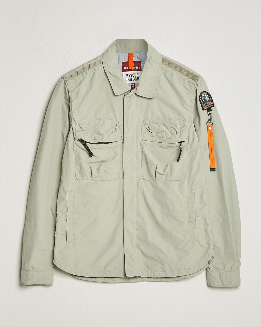 Herre | Jakker | Parajumpers | Millard Vintage Nylon Jacket Sage