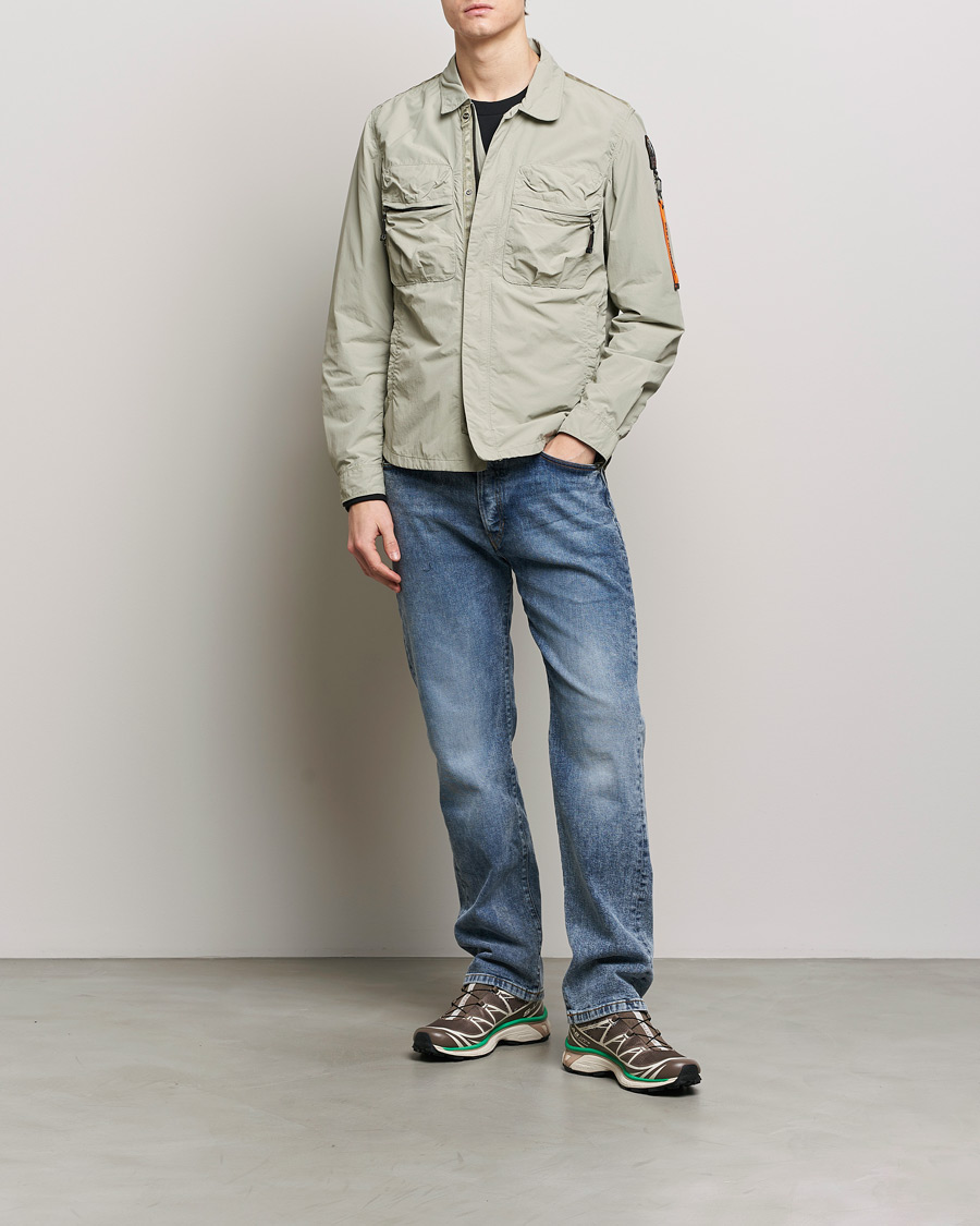 Herre | Jakker | Parajumpers | Millard Vintage Nylon Jacket Sage