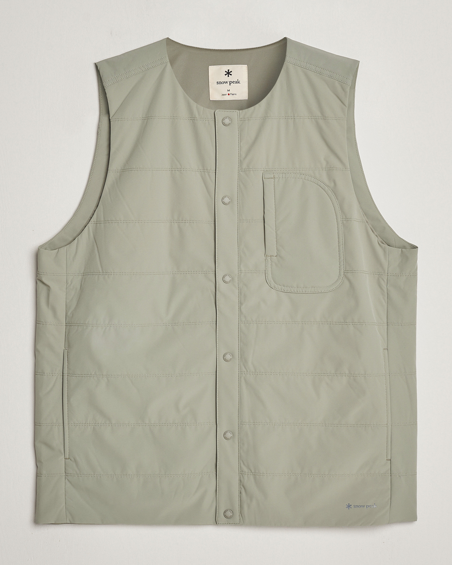 Herre | Jakker | Snow Peak | Flexible Insulated Vest Beige