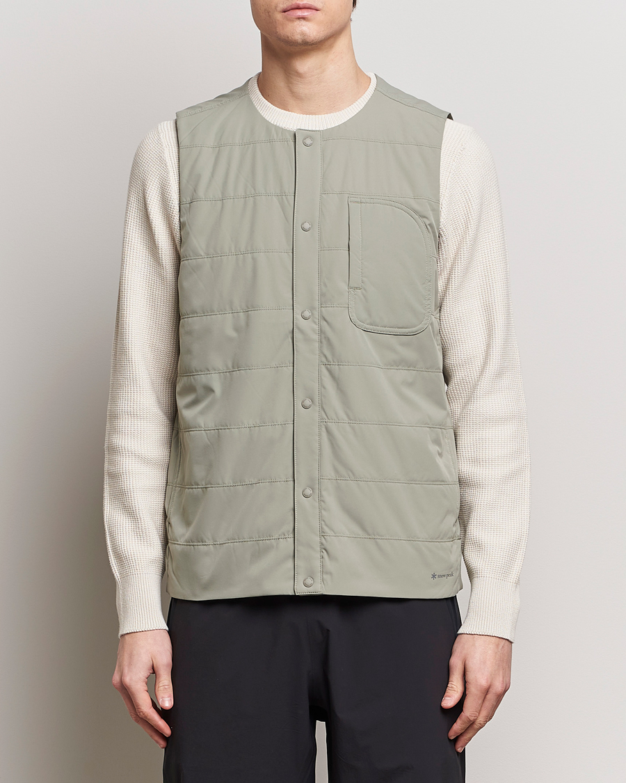 Herre | Snow Peak | Snow Peak | Flexible Insulated Vest Beige