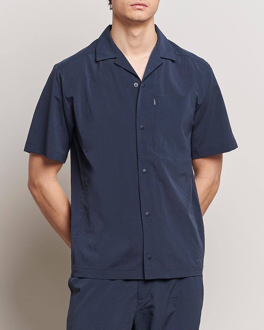 Herre | Skjorter | Snow Peak | Quick Dry Shirt Navy