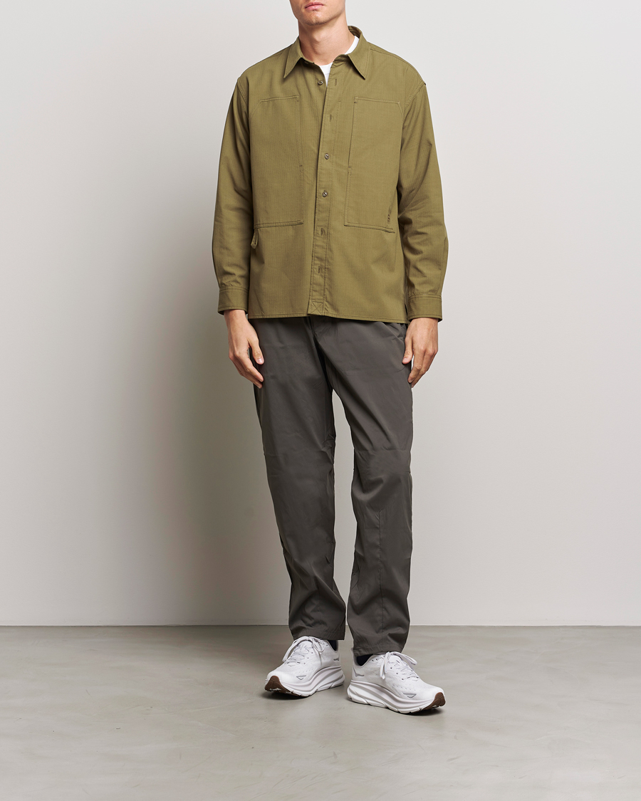 Herre | Skjorter | Snow Peak | Takibi Light Ripstop Overshirt Khaki