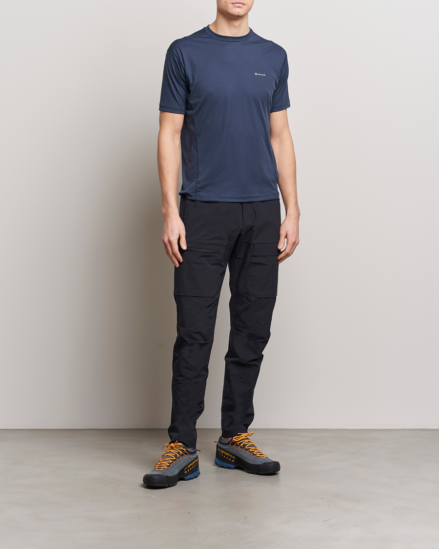 Herre | T-Shirts | Snow Peak | PE Power Dry T-Shirt Navy