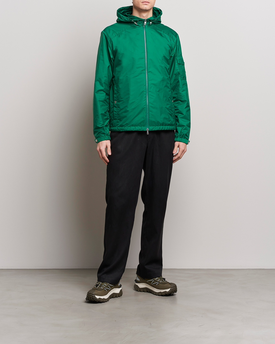 Herre | Jakker | Moncler | Etiache Hooded Bomber Jacket Green