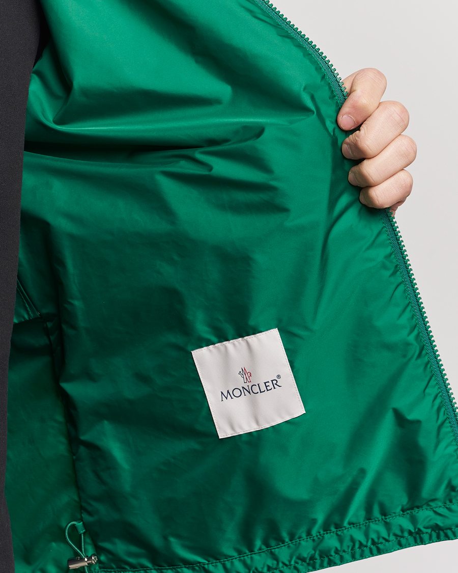 Herre | Jakker | Moncler | Etiache Hooded Bomber Jacket Green