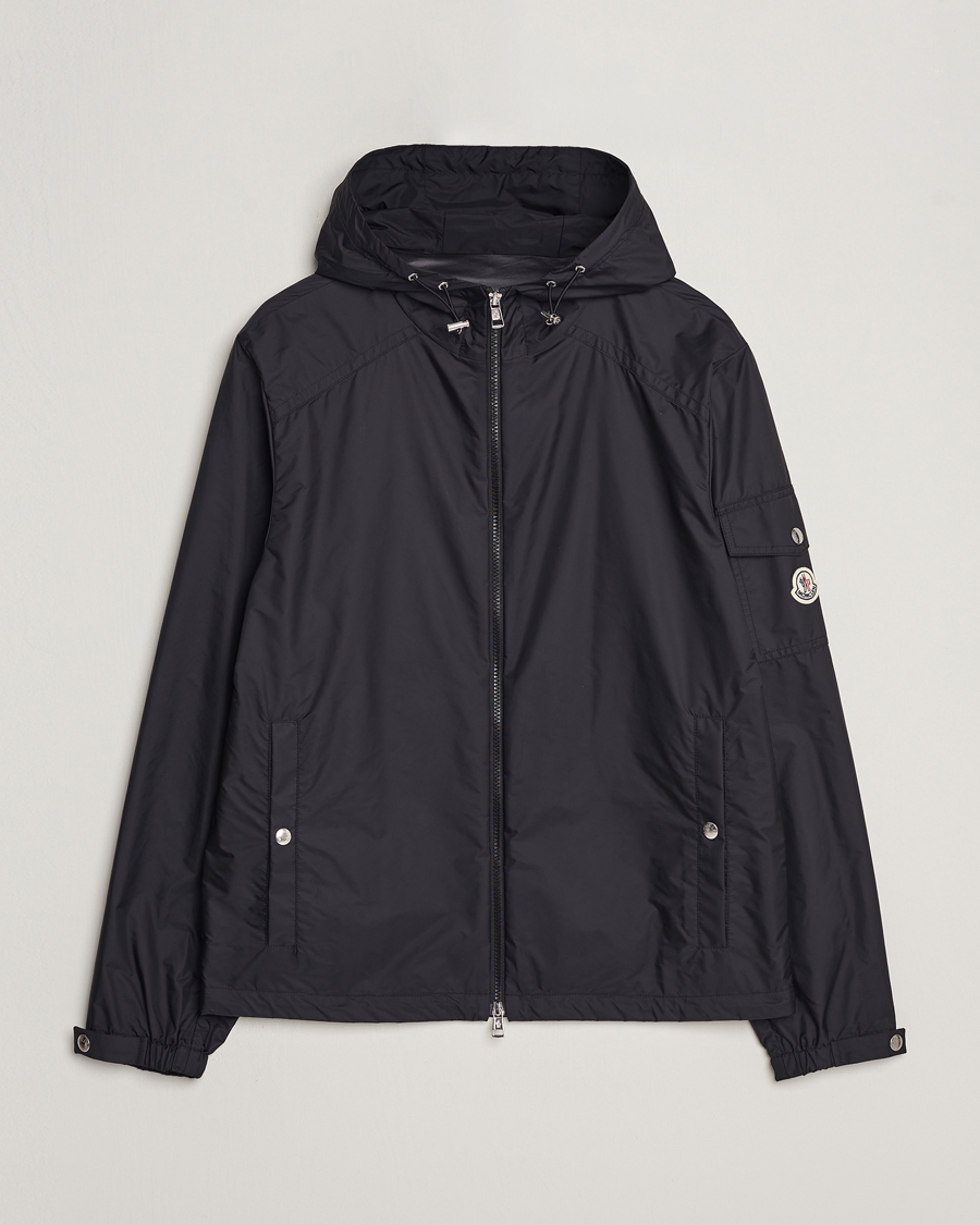 Herre | Jakker | Moncler | Etiache Hooded Bomber Jacket Black