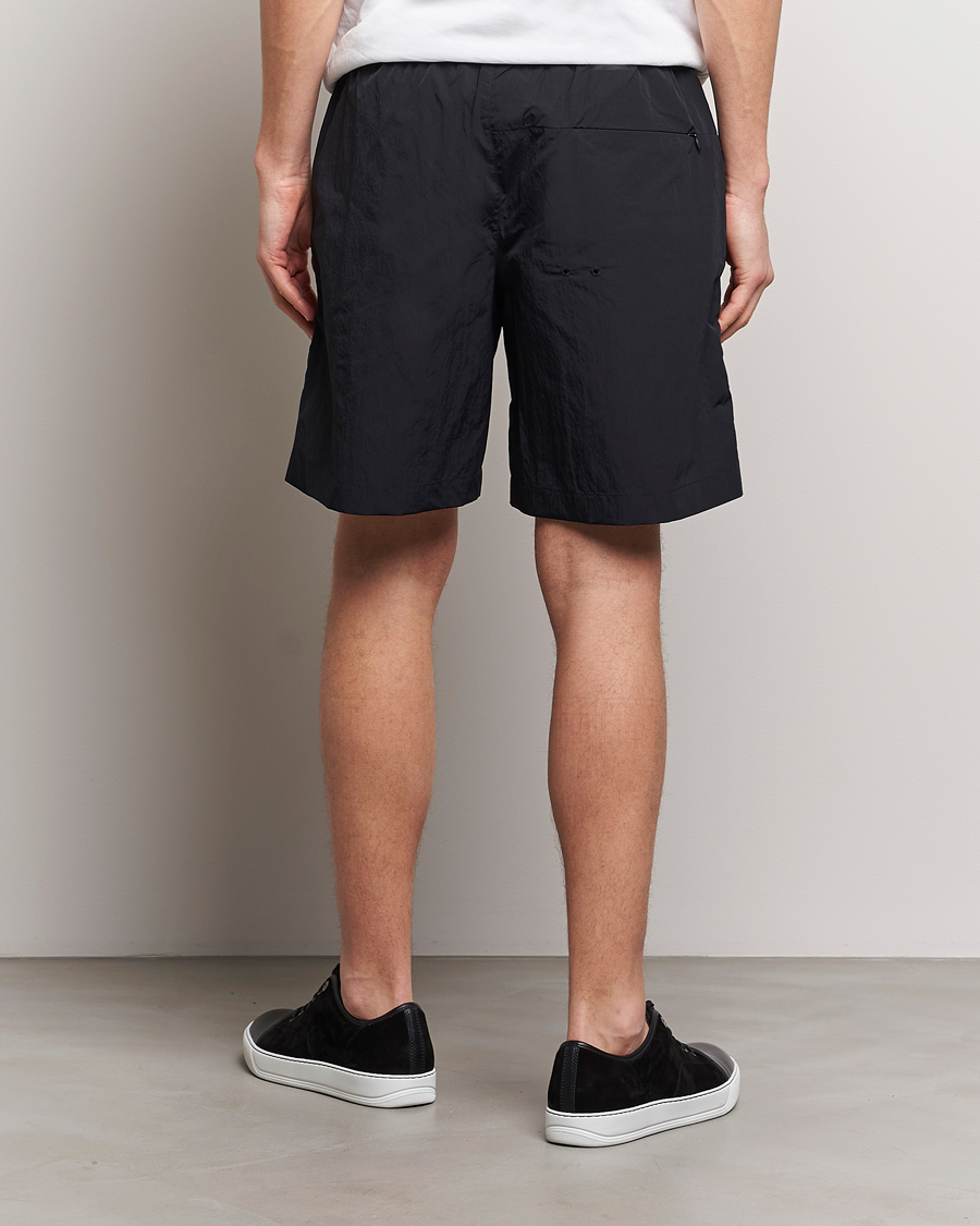 Herre | Badeshorts | Moncler | Lettering Logo Swim Shorts Black