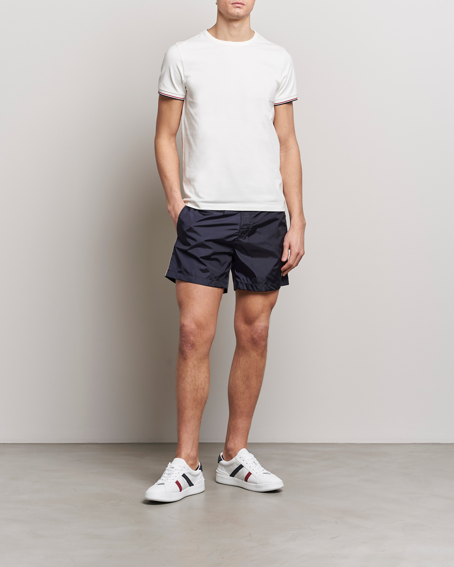 Herre | Badeshorts | Moncler | Nylon Swim Shorts Navy