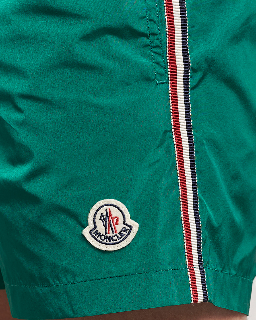 Herre | Badeshorts | Moncler | Nylon Swim Shorts Emerald Green