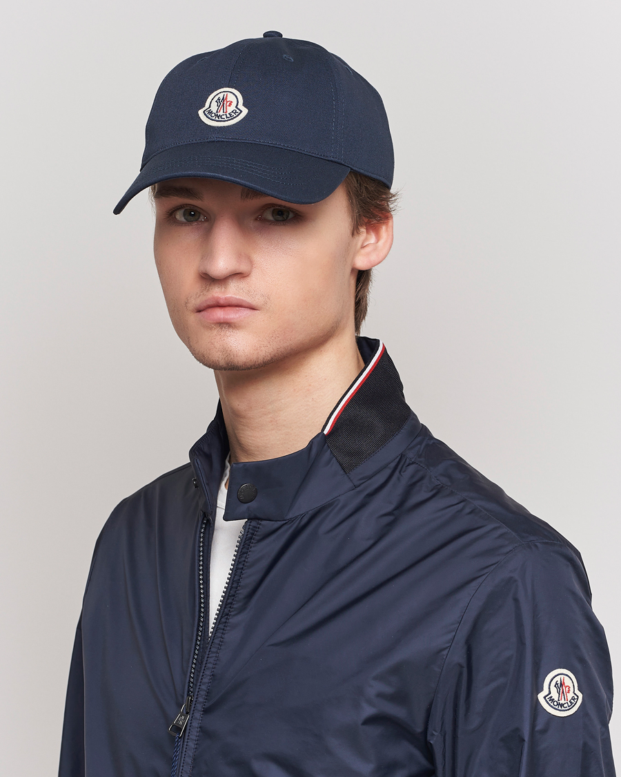 Herre | Moncler Baseball Cap Navy | Moncler | Baseball Cap Navy